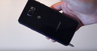 S Pen inserted backwards in the Samsung Galaxy Note5