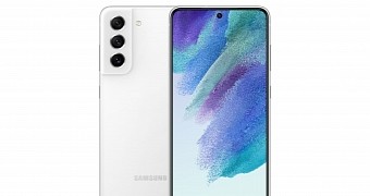 Samsung Galaxy S21 FE rendering