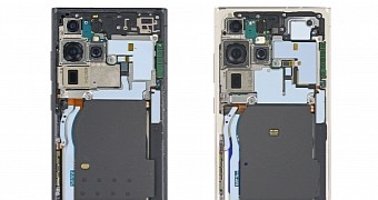 Samsung Galaxy S22 vs. S23 internal components