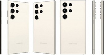Samsung Galaxy S23 Ultra rendering