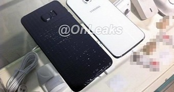 Samsung Galaxy S6 Edge Plus mockup compared to the “normal” Galaxy S6 Edge