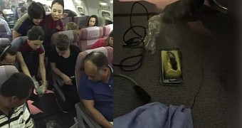 Samsung Galaxy S6 Explodes on a Plane, Fills the Cabin with Smoke