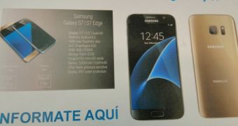Samsung Galaxy S7 and Galaxy S7 edge leaked brochure