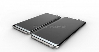 Renders of Galaxy S8 and Galaxy S8 Plus