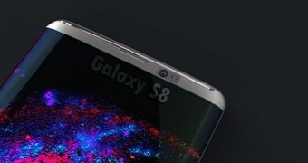 Leaked image of the Samsung Galaxy S8