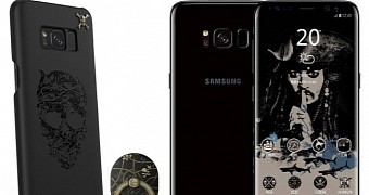 Galaxy S8 Pirates of the Caribbean Edition