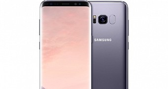 Galaxy S8 Orchid Gray