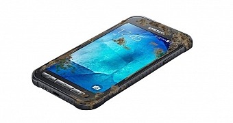 Samsung Galaxy Xcover 3 frontal view