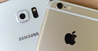Samsung and Apple are fierce rivals in the high-end smartphone market