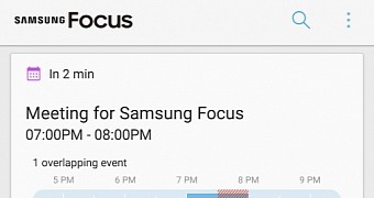 Samsung Focus app