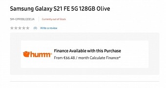 Samsung Galaxy S21 FE pricing