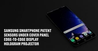 Samsung Patents Fullscreen Display Smartphone with Sensors, Camera Under Screen