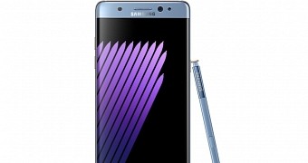 Samsung Galaxy Note 7 Blue Coral variant