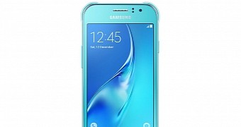 Samsung Galaxy J1 Ace Neo Blue variant front view