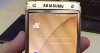Leaked image of Samsung W2017