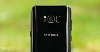 The Note 8 could use a fingerprint reader placed on the back, just like the S8