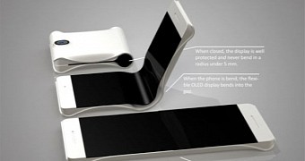 Foldable smartphone design