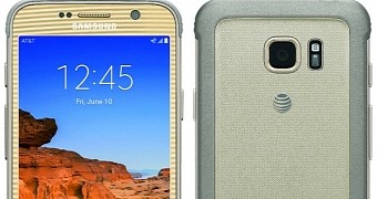 Samsung Galaxy S7 Active Gold Variant