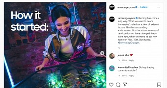 Samsung's Instagram teaser