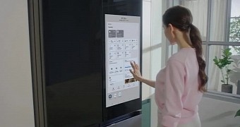 Samsung's new smart fridge
