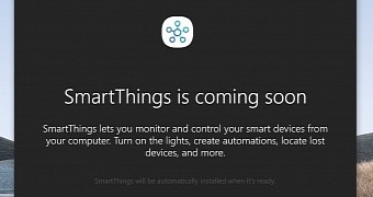 SmartThings app for Windows 10