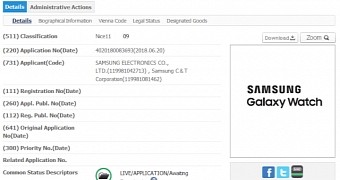 Samsung Galaxy Watch reference in official docs