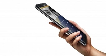 Iris scanner on the Samsung Galaxy Note 7
