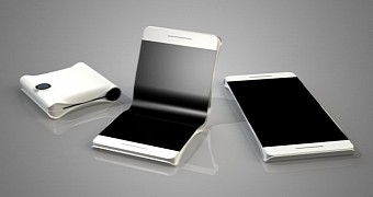 Foldable smartphone concept
