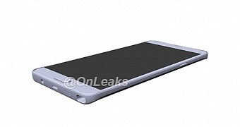 Samsung Galaxy Note 5 render