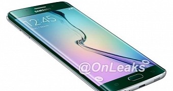 Alleged Samsung Galaxy S6 Edge+ press render