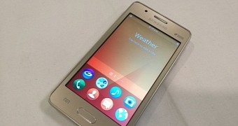 Leaked image of Samsung Z2