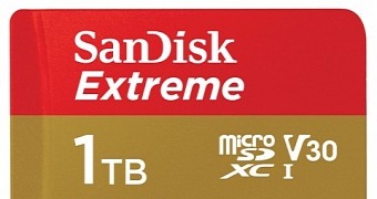 1TB SanDisk Extreme UHS-I microSDXC card