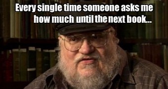 George R.R. Martin, the author who's star of a thousand memes about his love of killing off fan-favorite characters