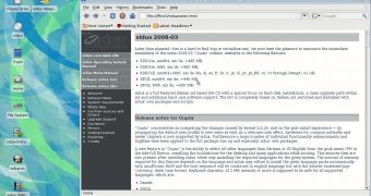 sidux Linux with the XFCE desktop