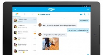 Skype 7.0 for Android tablets