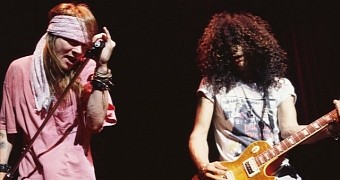 Axl Rose and Slash parted ways, have been feuding since Slash left Guns N' Roses in 1996