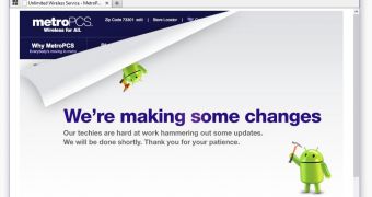 MetroPCS website put in maintenance mode to fix dangerous security bug
