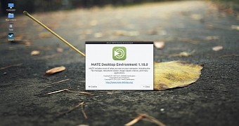 MATE 1.18 desktop environment on Solus
