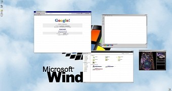 Windows 10 with Windows 95 look