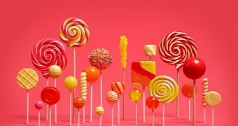 Android Lollipop logo