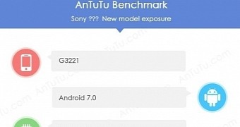 Sony G3221 on AnTuTu listing