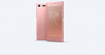Sony Xperia XZ Premium in Bronze Pink