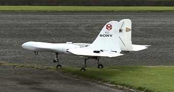 Sony's Aerosense Drone Demonstrates VTOL in New Video from Sony