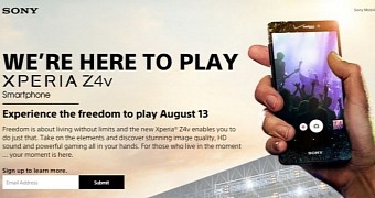 Sony Xperia Z4v teaser