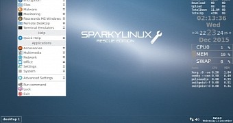 SparkyLinux 4.2 Rescue Edition
