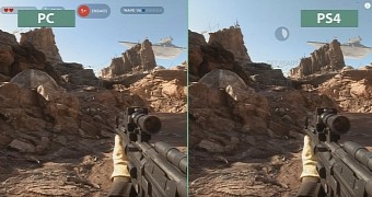 Battlefront PC vs. PS4 comparison