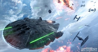 Star Wars Battlefront has intense aerial battles