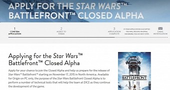 Battlefront gets a closed alpha soon