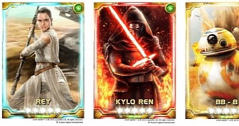 New Star Wars: Force Collection cards