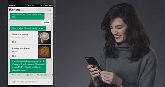 Starbucks voice ordering feature